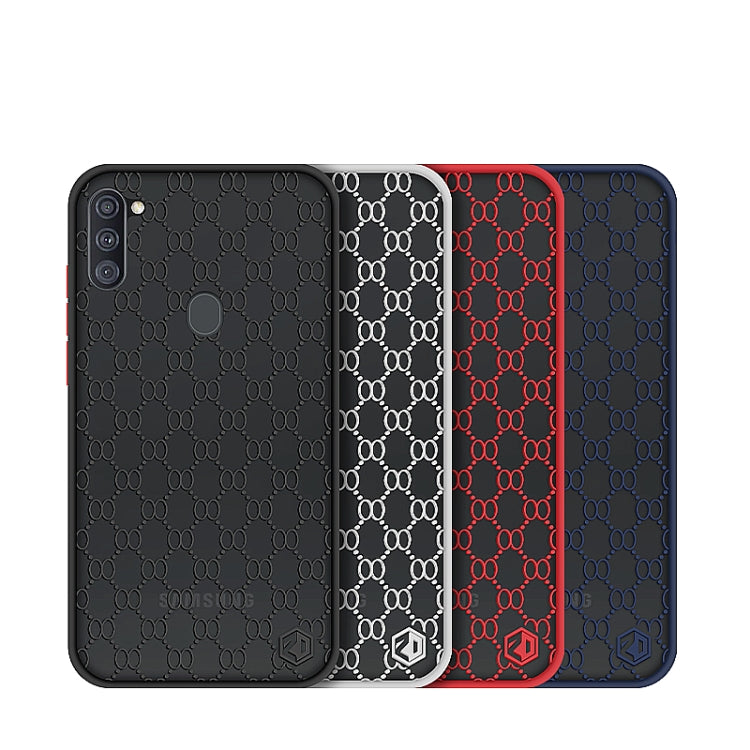 For Samsung Galaxy A11 / M11(EU) PINWUYO Series 2 Generation PC + TPU Waterproof and Anti-drop All-inclusive Protective Case(Black) - Galaxy Phone Cases by PINWUYO | Online Shopping South Africa | PMC TechLife | Buy Now Pay Later Mobicred