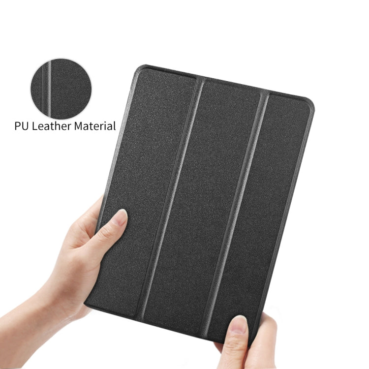 For iPad mini 5 / mini 4 / mini 3 / mini 2 / mini 3-folding Litchi Texture Horizontal Flip PU Leather + Shockproof TPU Case with Holder & Pen Slot(Red) - iPad mini (2019) / mini 5 Cases by PMC TechLife | Online Shopping South Africa | PMC TechLife | Buy Now Pay Later Mobicred