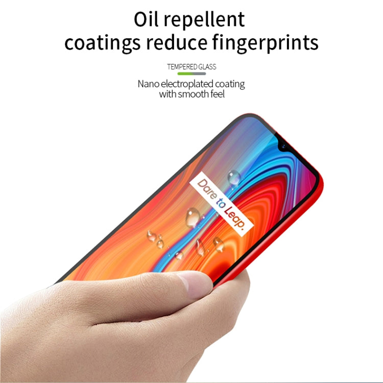 For OPPO Realme 6i / C3 PINWUYO 9H 2.5D Full Screen Tempered Glass Film(Black) - free shipping - PMC TechLife - Order now!