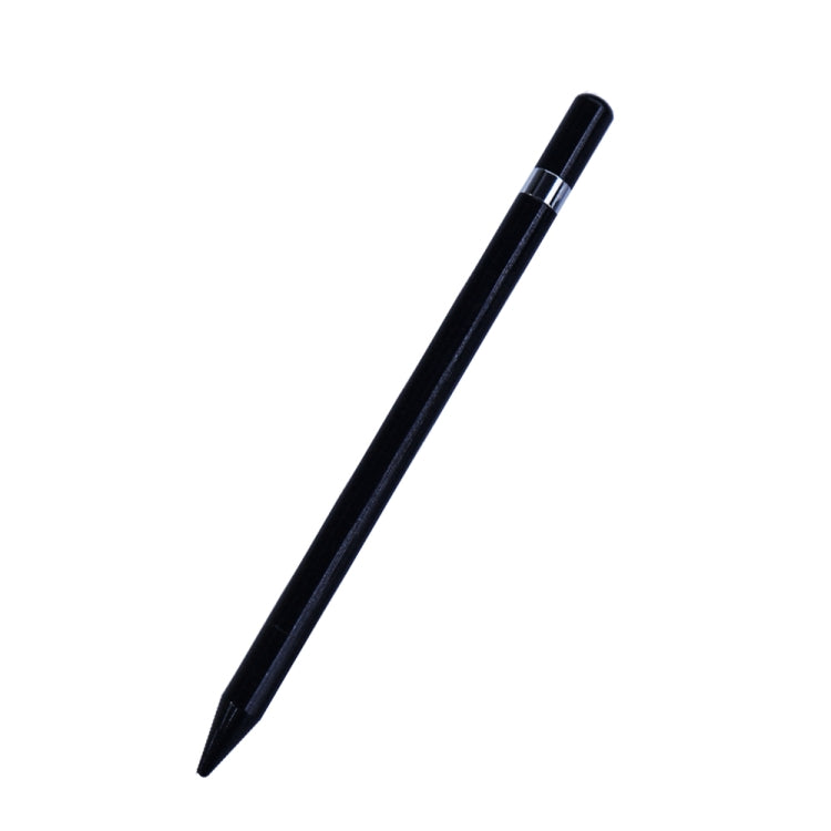 Imitation Porcelain 2 in 1 Mobile Phone Touch Screen Capacitive Pen for Apple / Huawei / Xiaomi / Samsung(Black) - Pencil Accessories by PMC TechLife | Online Shopping South Africa | PMC TechLife | Buy Now Pay Later Mobicred