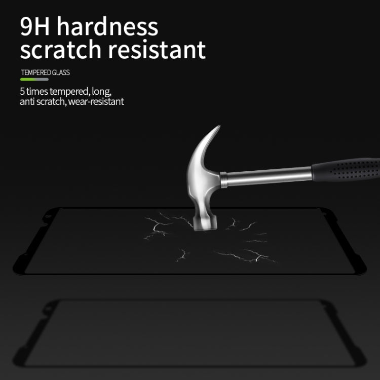 For ASUS ROG Phone 3 ZS661KS PINWUYO 9H 2.5D Full Screen Tempered Glass Film(Black) - ASUS Tempered Glass by PINWUYO | Online Shopping South Africa | PMC TechLife | Buy Now Pay Later Mobicred