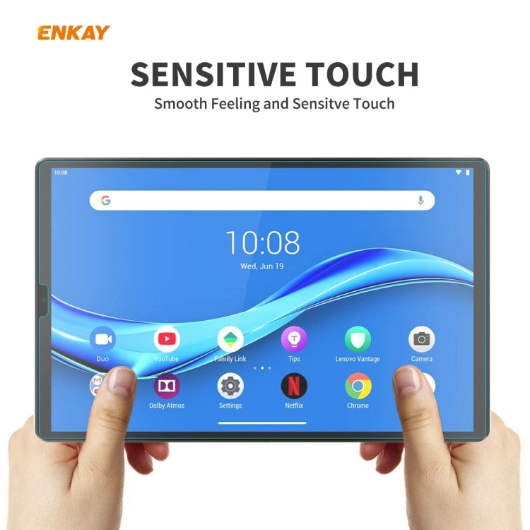 For Lenovo M10 Plus 10.3 ENKAY Hat-Prince 0.33mm 9H Surface Hardness 2.5D Explosion-proof Tempered Glass Screen Protector - free shipping - PMC TechLife - Order now!