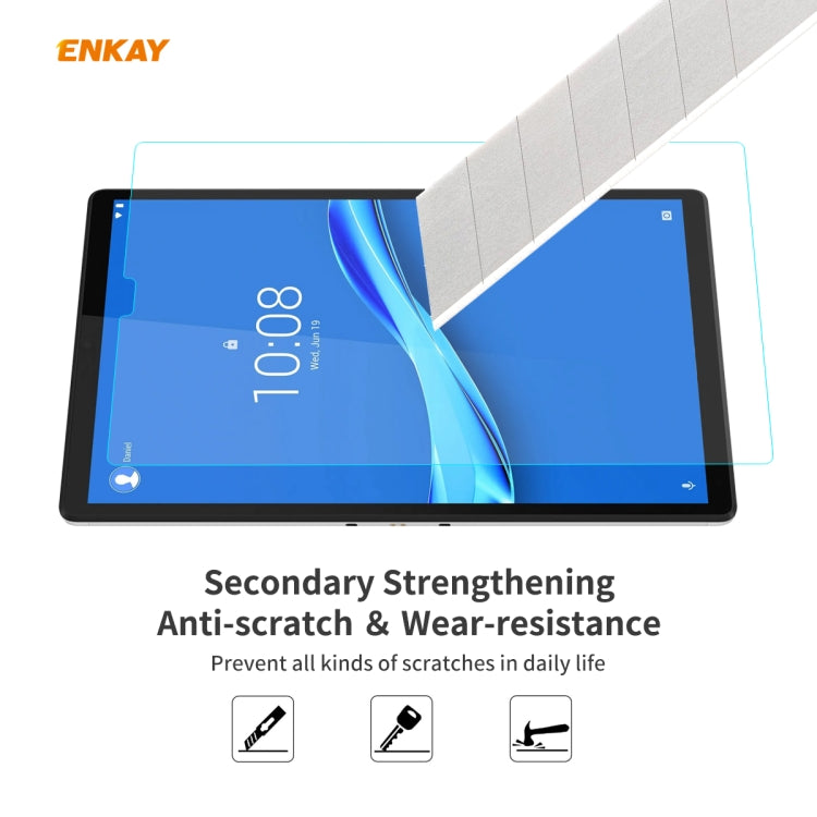 For Lenovo M10 Plus 10.3 ENKAY Hat-Prince 0.33mm 9H Surface Hardness 2.5D Explosion-proof Tempered Glass Screen Protector - free shipping - PMC TechLife - Order now!