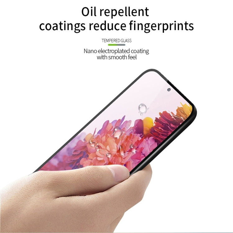 For Samsung Galaxy S20 FE PINWUYO 9H 2.5D Full Screen Tempered Glass Film(Black) - Galaxy Tempered Glass by PINWUYO | Online Shopping South Africa | PMC TechLife | Buy Now Pay Later Mobicred