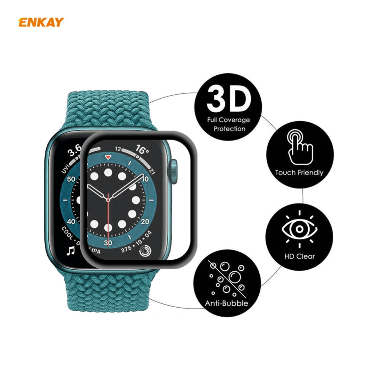 For Apple Watch 6/5/4/SE 40mm 5 PCS ENKAY Hat-Prince 3D Full Screen Soft PC Edge + PMMA HD Screen Protector Film - free shipping - PMC TechLife - Order now!
