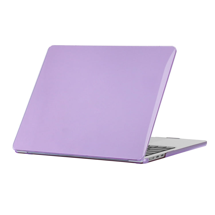 For MacBook Air 13.6 2022 A2681 ENKAY Crystal Laptop Protective Case (Light Purple) - MacBook Air Cases by ENKAY | Online Shopping South Africa | PMC Jewellery