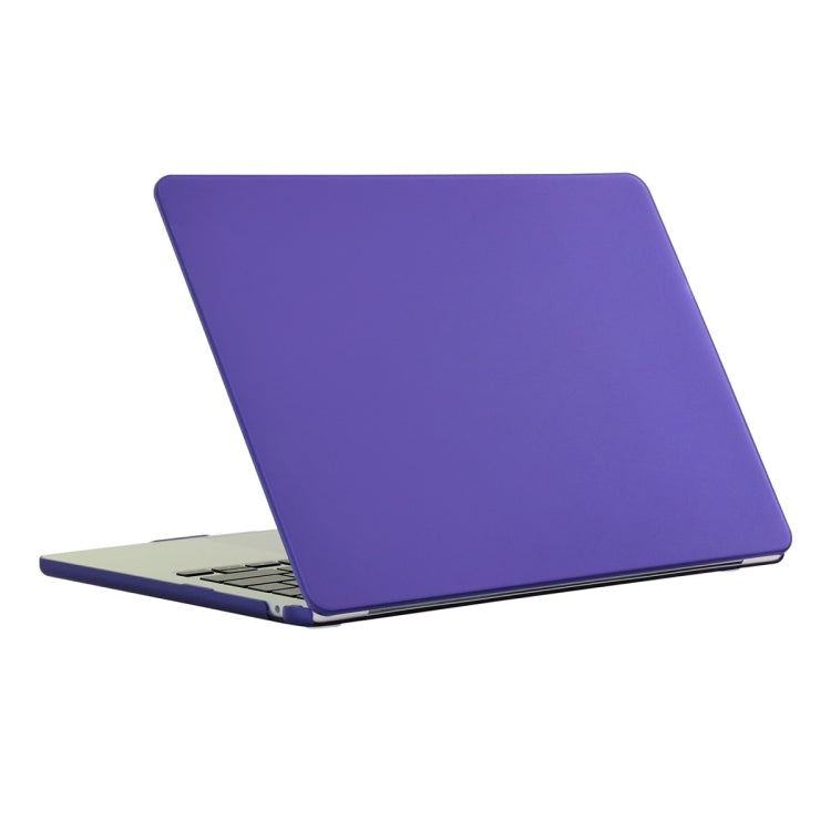 For MacBook Air 13.6 2022 A2681 ENKAY Matte Laptop Protective Case (Dark Purple) - MacBook Air Cases by ENKAY | Online Shopping South Africa | PMC Jewellery