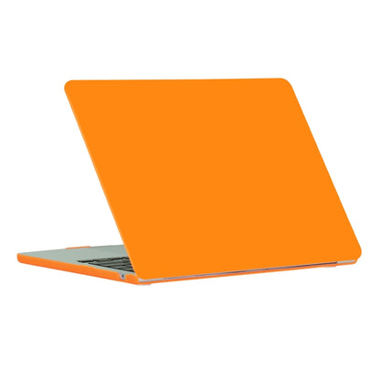 For MacBook Air 13.6 2022 A2681 ENKAY Matte Laptop Protective Case (Orange) - MacBook Air Cases by ENKAY | Online Shopping South Africa | PMC Jewellery