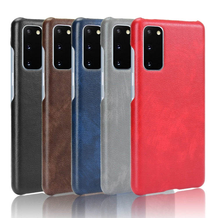 For Samsung Galaxy S20 FE Shockproof Litchi Texture PC + PU Case(Black) - Galaxy S20 FE Cases by NILLKIN | Online Shopping South Africa | PMC TechLife | Buy Now Pay Later Mobicred