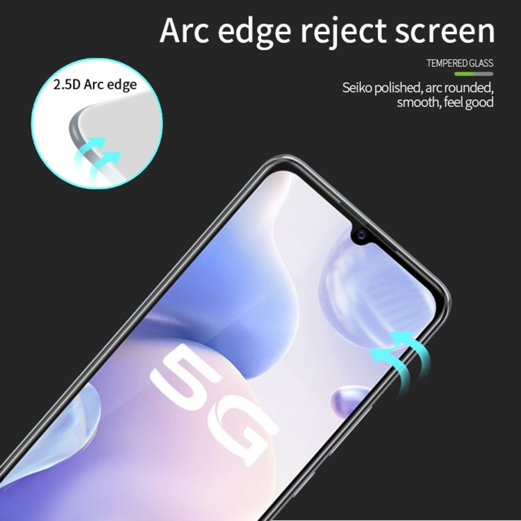 For vivo S7e PINWUYO 9H 2.5D Full Screen Tempered Glass Film(Black) - free shipping - PMC TechLife - Order now!