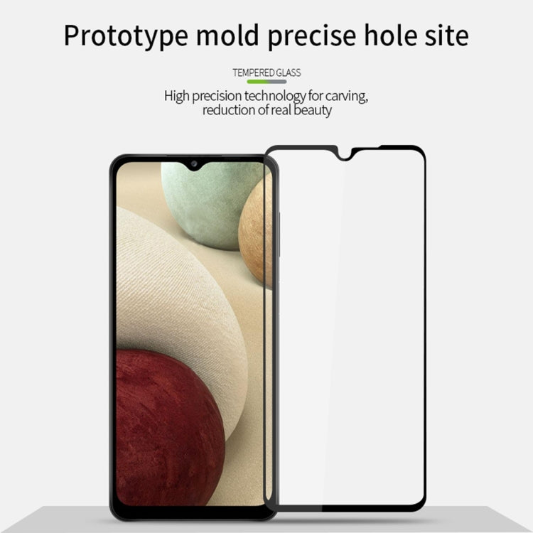 For Samsung Galaxy A12 PINWUYO 9H 2.5D Full Screen Tempered Glass Film(Black) - Galaxy Tempered Glass by PINWUYO | Online Shopping South Africa | PMC TechLife | Buy Now Pay Later Mobicred