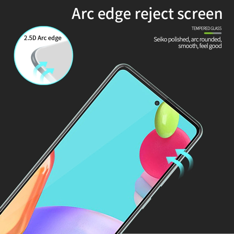 For Samsung Galaxy A52 5G / 4G PINWUYO 9H 2.5D Full Screen Tempered Glass Film(Black) - free shipping - PMC TechLife - Order now!