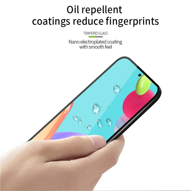 For Samsung Galaxy A52 5G / 4G PINWUYO 9H 2.5D Full Screen Tempered Glass Film(Black) - free shipping - PMC TechLife - Order now!