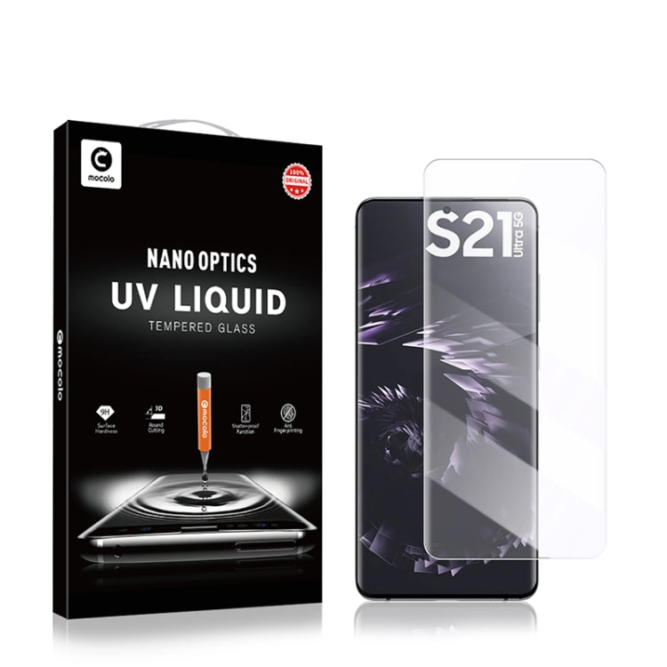 For Samsung Galaxy S21 Ultra / S30 Ultra mocolo 9H 3D Full Screen UV Screen Film, Support Fingerprint Unlock - free shipping - PMC TechLife - Order now!