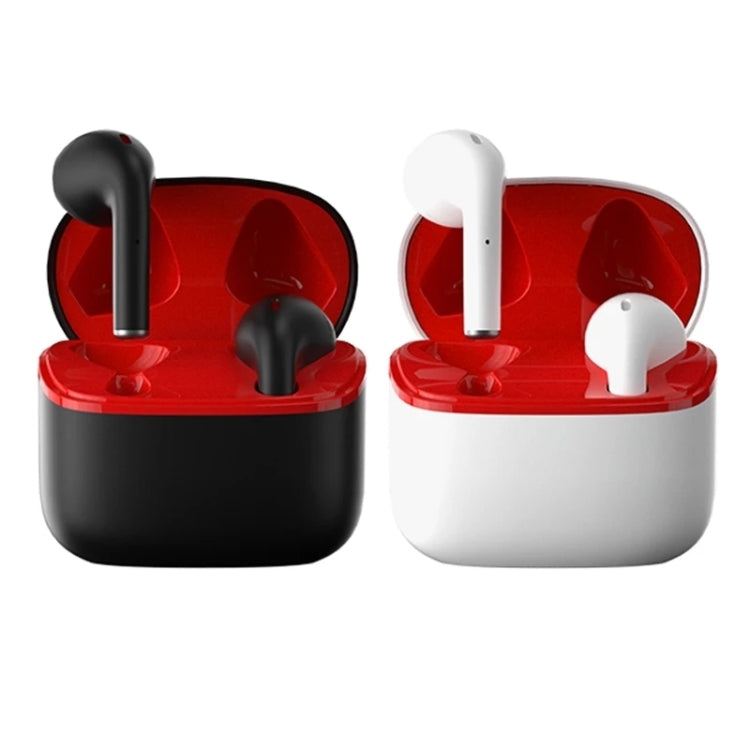 JM12 TWS Earphone Bluetooth 5.0 Touch Control Stereo Bass Sport Wireless Earphone With Mic(White) - TWS Earphone by PMC TechLife | Online Shopping South Africa | PMC TechLife