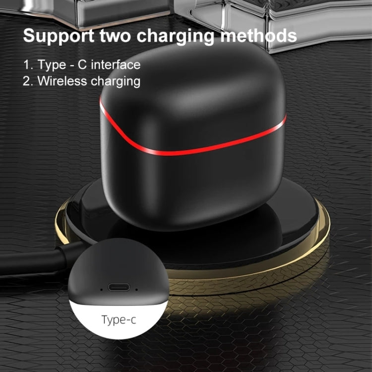 JM13 TWS Earphone Bluetooth 5.0 Touch Control Stereo Bass Sport Wireless Earphone With Mic(Black) - TWS Earphone by PMC TechLife | Online Shopping South Africa | PMC TechLife