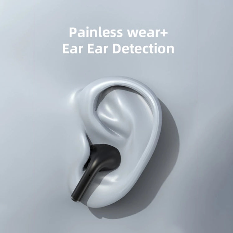 JM13 TWS Earphone Bluetooth 5.0 Touch Control Stereo Bass Sport Wireless Earphone With Mic(White) - TWS Earphone by PMC TechLife | Online Shopping South Africa | PMC TechLife