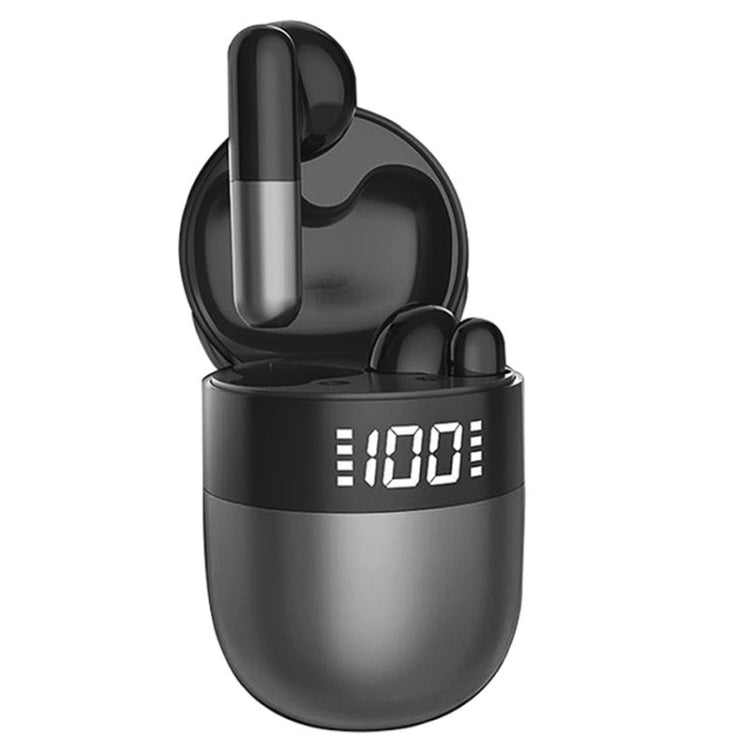 J28 TWS Wireless Bluetooth Earphones LED Digital Display HIFI Music Sport Earphone(Black) - TWS Earphone by PMC TechLife | Online Shopping South Africa | PMC TechLife