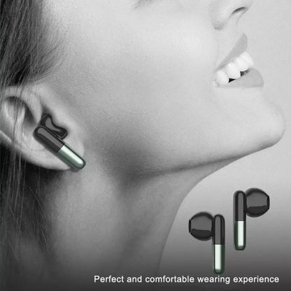 J28 TWS Wireless Bluetooth Earphones LED Digital Display HIFI Music Sport Earphone(Green) - TWS Earphone by PMC Jewellery | Online Shopping South Africa | PMC Jewellery