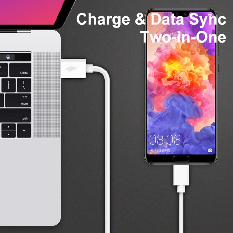 YSY-312 2 in 1 18W Portable QC3.0 Dual USB Car Charger + 1m 3A USB to USB-C / Type-C Data Cable Set(Black) - Car Charger by PMC TechLife | Online Shopping South Africa | PMC TechLife