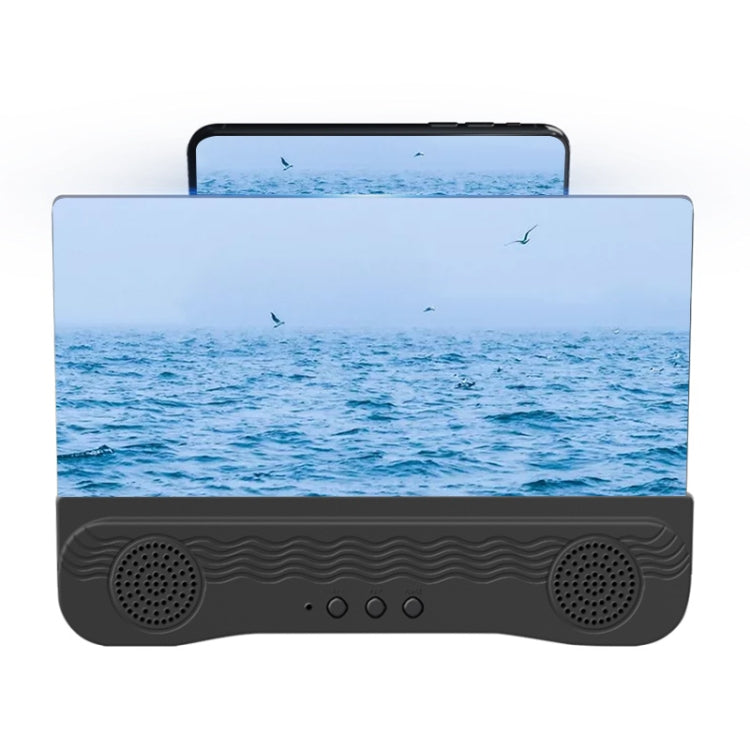 K9 Anti-Ultraviolet Bluetooth Speaker 14 Inch HD Mobile Phone Screen Amplifier Holder Emergency Power Supply - Screen Magnifier by PMC TechLife | Online Shopping South Africa | PMC TechLife