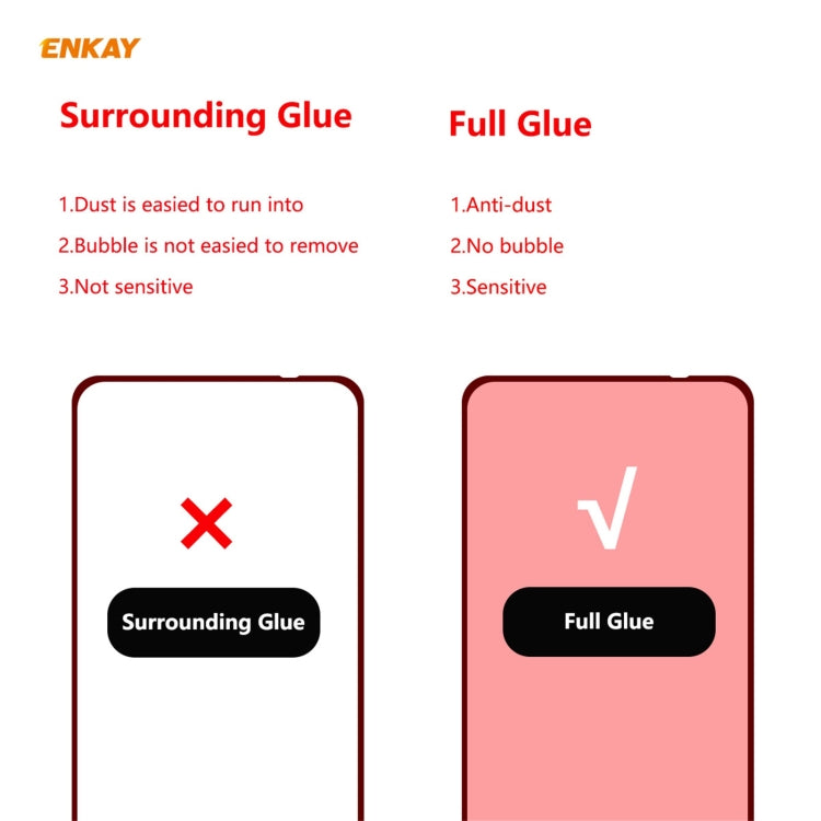 For Redmi Note 10 / Note 10S 10 PCS ENKAY Hat-Prince Full Glue 0.26mm 9H 2.5D Tempered Glass Full Coverage Film -  by ENKAY | Online Shopping South Africa | PMC Jewellery