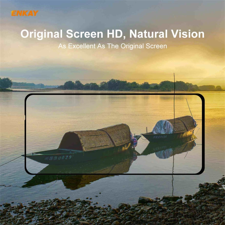 For Redmi Note 10 Pro / Note 10 Pro Max 10 PCS ENKAY Hat-Prince Full Glue 0.26mm 9H 2.5D Tempered Glass Full Coverage Film - free shipping - PMC TechLife - Order now!