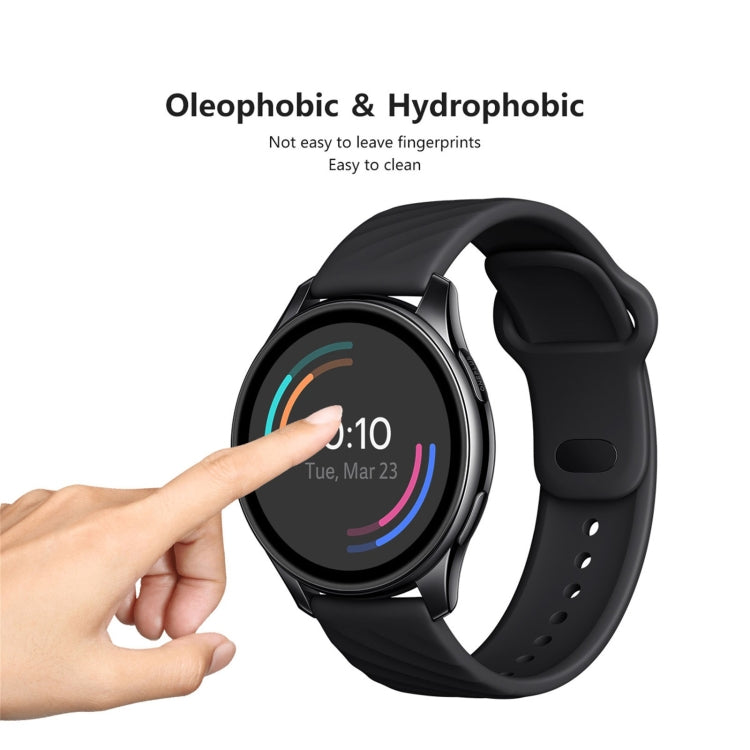 10pcs For OnePlus Watch ENKAY Hat-Prince 3D Full Screen Soft PC Edge + PMMA HD Screen Protector Film - Screen Protector by ENKAY | Online Shopping South Africa | PMC TechLife | Buy Now Pay Later Mobicred