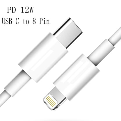 XJ-61 12W USB-C / Type-C to 8 Pin PD Fast Charging Cable, Cable Length:1.5m - Normal Style Cable by PMC Jewellery | Online Shopping South Africa | PMC Jewellery