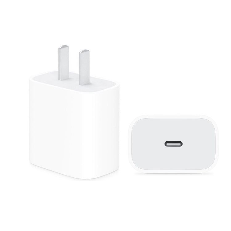 PD 20W Single USB-C / Type-C Port Travel Charger + 3A PD3.0 USB-C / Type-C to 8 Pin Fast Charge Data Cable Set, US Plug 1.5m - USB Charger by PMC Jewellery | Online Shopping South Africa | PMC Jewellery