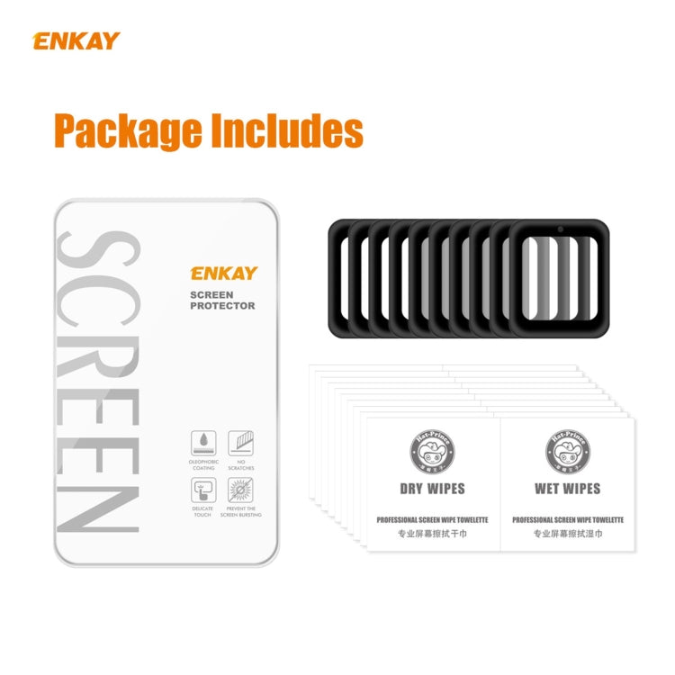 For Redmi Watch 10 PCS ENKAY Hat-Prince 3D Full Screen Soft PC Edge + PMMA HD Screen Protector Film - free shipping - PMC TechLife - Order now!