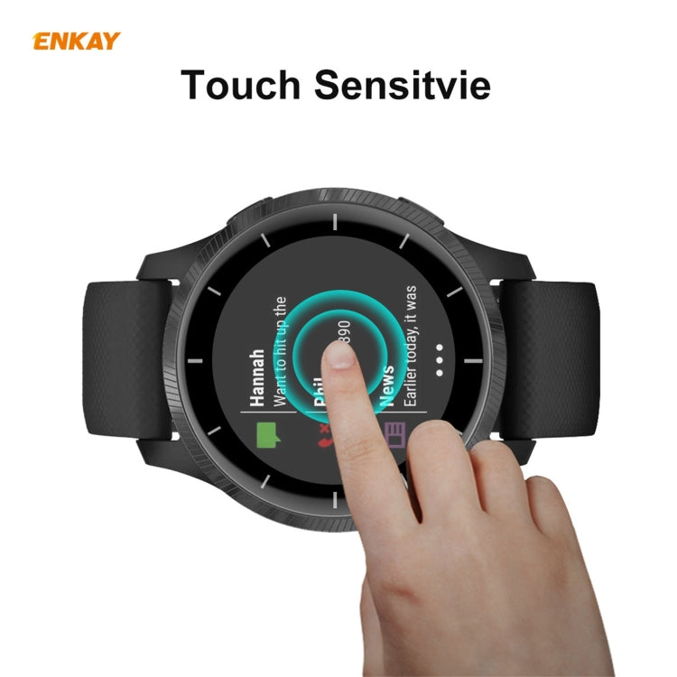 For Venu 2 / Vivoactive 4 45mm 10 PCS ENKAY Hat-Prince 3D Full Screen Soft PC Edge + PMMA HD Screen Protector Film - free shipping - PMC TechLife - Order now!