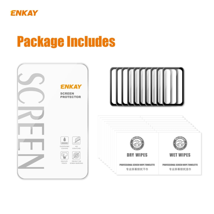 For Huawei Band 6 / Honor Band 6 10 PCS ENKAY Hat-Prince 3D Full Screen Soft PC Edge + PMMA HD Screen Protector Film - free shipping - PMC TechLife - Order now!