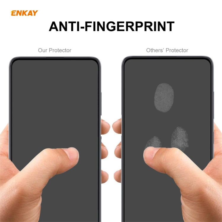 For Xiaomi Poco M3 Pro / Redmi Note 10 5G 10 PCS ENKAY Hat-Prince Full Glue 0.26mm 9H 2.5D Tempered Glass Full Coverage Film - free shipping - PMC TechLife - Order now!