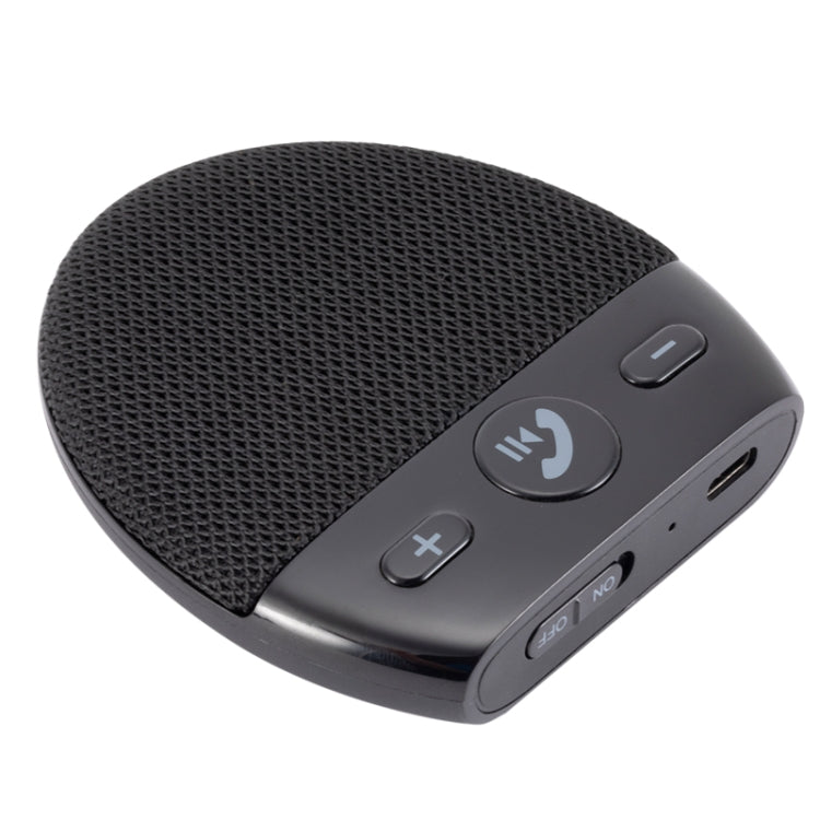 SP11 Car Phone Sun Visor Handsfree Speaker with USB Car Speaker Handsfree Car Kit - Bluetooth Car Kits by PMC Jewellery | Online Shopping South Africa | PMC Jewellery