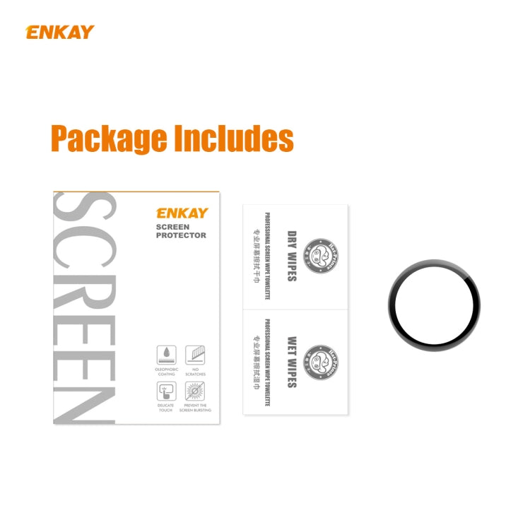 1 PC For Huawei WATCH 3 46mm ENKAY Hat-Prince 3D Full Coverage Soft PC Edge + PMMA HD Screen Protector Film - Screen Protector by ENKAY | Online Shopping South Africa | PMC TechLife | Buy Now Pay Later Mobicred