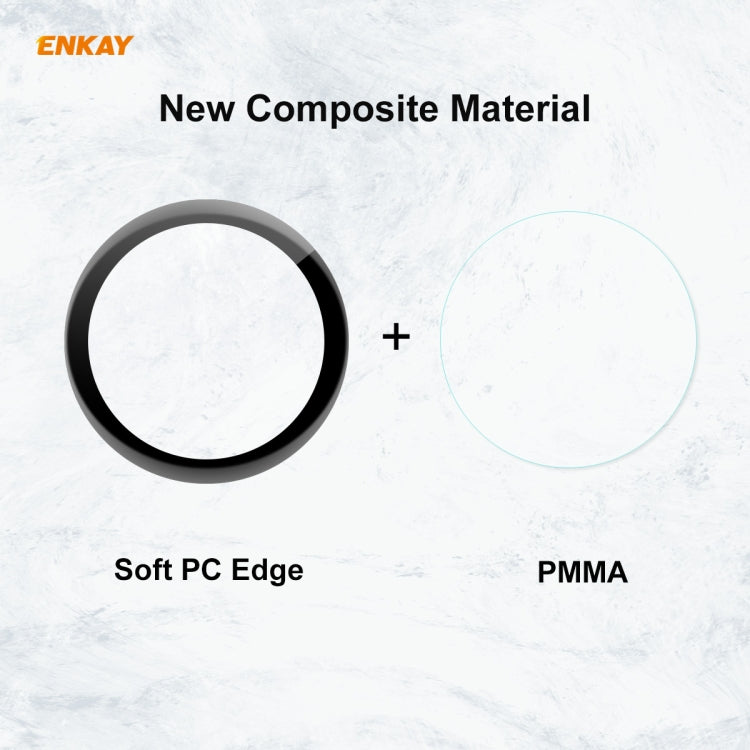 5 PCS For Huawei WATCH 3 46mm ENKAY Hat-Prince 3D Full Coverage Soft PC Edge + PMMA HD Screen Protector Film - Screen Protector by ENKAY | Online Shopping South Africa | PMC TechLife | Buy Now Pay Later Mobicred