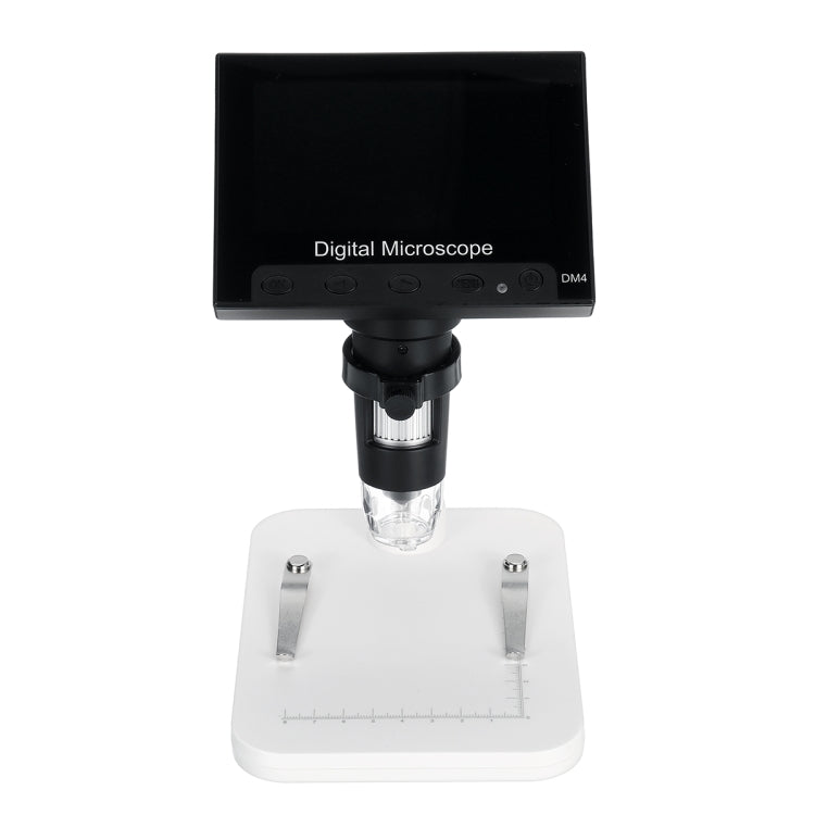 DM4 4.3 Inch LCD Digital Microscope Endoscope with Recording and Stand, HD, 720P, 1000X Zoom - Digital Microscope by PMC Jewellery | Online Shopping South Africa | PMC Jewellery