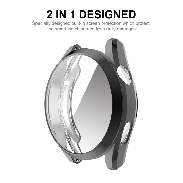 For Huawei Watch 3 Pro 48mm ENKAY Hat-Prince Full Coverage Transparent Soft Case TPU HD Clear Cover(Gold) - Watch Cases by ENKAY | Online Shopping South Africa | PMC TechLife | Buy Now Pay Later Mobicred