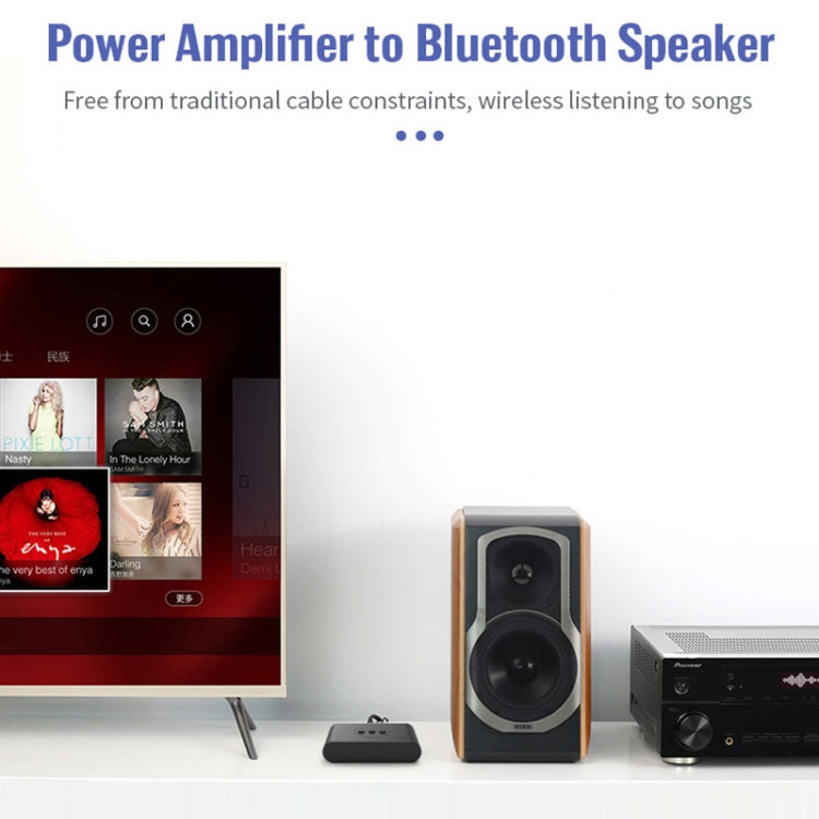 B21 Bluetooth 5.0 Audio Receiver AUX RCA Output U-disk Playback - Audio Receiver Transmitter by PMC TechLife | Online Shopping South Africa | PMC TechLife