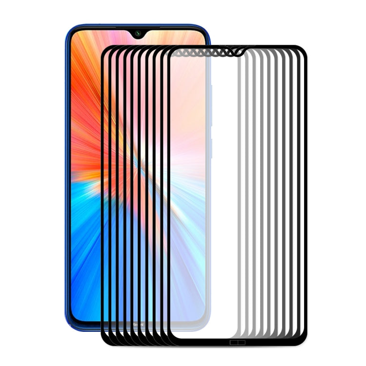 For Xiaomi Redmi Note 8 2021 10 PCS ENKAY Hat-Prince Full Glue 0.26mm 9H 2.5D Tempered Glass Screen Protector Full Coverage Film - free shipping - PMC TechLife - Order now!