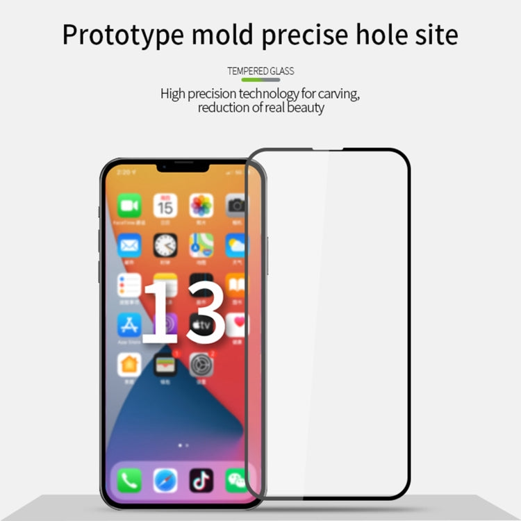 For iPhone 13 Pro Max PINWUYO 9H 2.5D Full Screen Tempered Glass Film (Black) - free shipping - PMC TechLife - Order now!