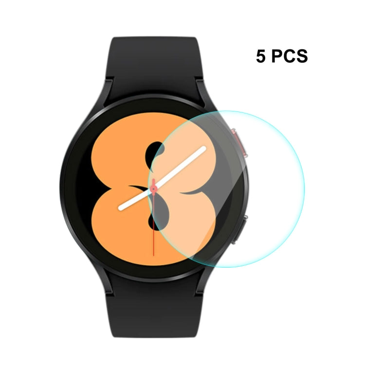 5 PCS For Samsung Galaxy Watch4 40mm ENKAY Hat-Prince 0.2mm 9H 2.15D Curved Edge Tempered Glass Screen Protector Watch Film - free shipping - PMC TechLife - Order now!