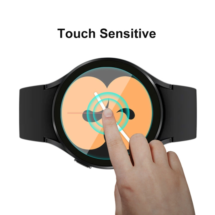 5 PCS For Samsung Galaxy Watch4 44mm ENKAY Hat-Prince 0.2mm 9H 2.15D Curved Edge Tempered Glass Screen Protector Watch Film - free shipping - PMC TechLife - Order now!