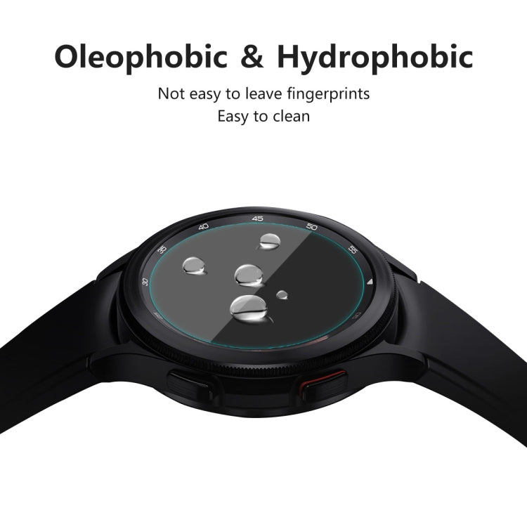 5 PCS For Samsung Galaxy Watch4 Classic 46mm ENKAY Hat-Prince 0.2mm 9H 2.15D Curved Edge Tempered Glass Screen Protector Watch Film - free shipping - PMC TechLife - Order now!
