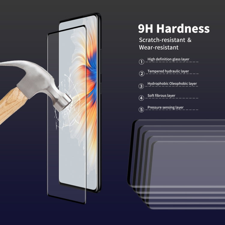 5 PCS For Xiaomi Mix 4 ENKAY Hat-Prince 3D Curved Explosion-proof Full Coverage Film Heat Bending Tempered Glass Protector - free shipping - PMC TechLife - Order now!