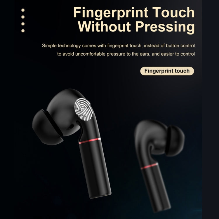 T&G T50 Sport TWS Bluetooth Earphone HIFI Noise Canceling Handfree Earbuds with Microphone(White) - Bluetooth Earphone by T&G | Online Shopping South Africa | PMC TechLife | Buy Now Pay Later Mobicred