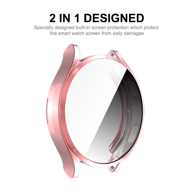 For Samsung Galaxy Watch4 40mm ENKAY Hat-Prince Full Coverage Electroplated Soft TPU Case with Screen Protection(Black) - Screen Protector by ENKAY | Online Shopping South Africa | PMC TechLife | Buy Now Pay Later Mobicred