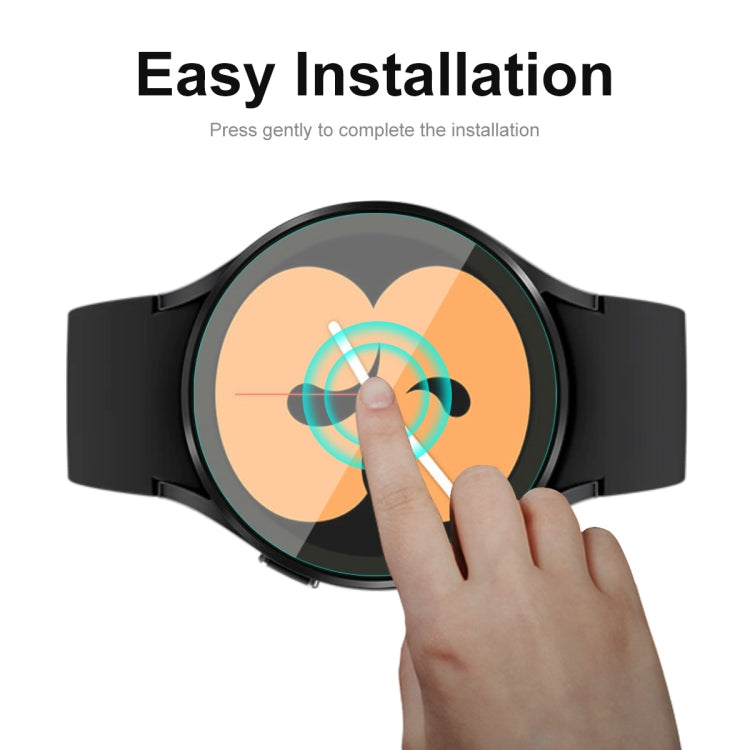 2 PCS For Samsung Galaxy Watch4 44mm ENKAY Hat-Prince Crystal Screen Protector Anti-scratch Watch Film - Screen Protector by ENKAY | Online Shopping South Africa | PMC TechLife | Buy Now Pay Later Mobicred