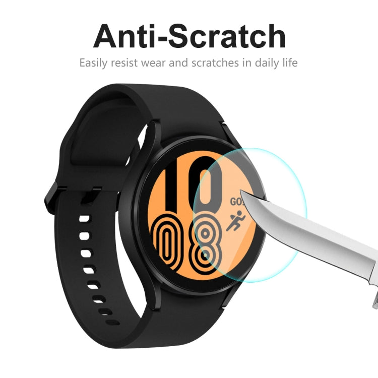 2 PCS For Samsung Galaxy Watch4 44mm ENKAY Hat-Prince Crystal Screen Protector Anti-scratch Watch Film - Screen Protector by ENKAY | Online Shopping South Africa | PMC TechLife | Buy Now Pay Later Mobicred